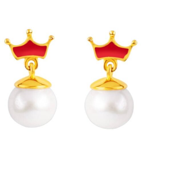 Pearl crown Earrings