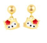Kids- Kitty Earrings
