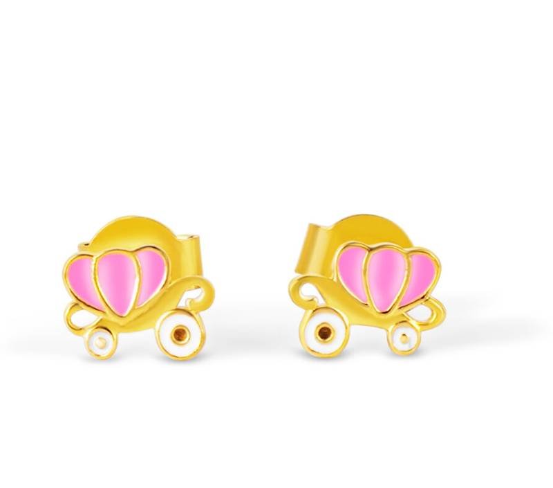 Kids- Cinderella's Carraige Earrings