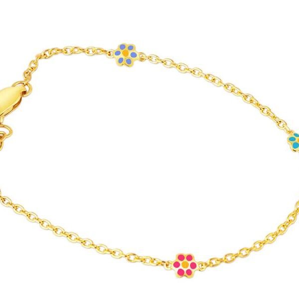 Flower bracelet