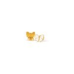 Kids- White bow Earrings - Image 2