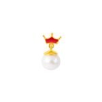 Kids- Pearl crown Earrings - Image 3
