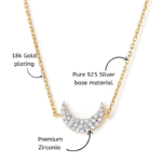 Golden Lunar Neckalce - Image 5