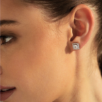 Princess Cut Earrings - Image 2