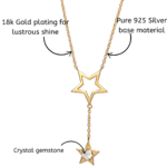 Dangling Stars Necklace - Image 2