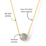 Radiant Sphere Necklace - Image 7