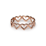 Floating Heart Ring