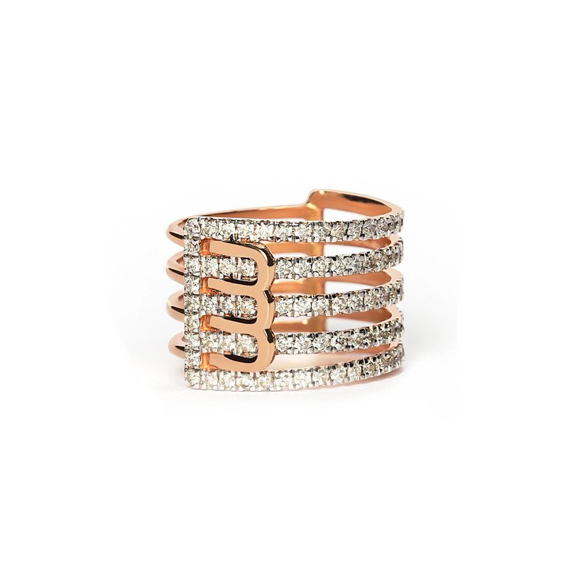 Premium-Zirconnia23.png Fingers crossed Ring - Image 1