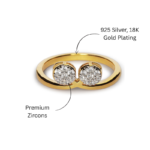 Twin Zircon Ring - Image 2