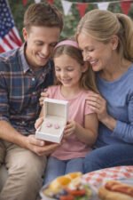 Kids- Pink Flower Earrings - Image 7