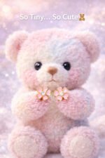 Kids- Pink Flower Earrings - Image 8