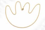 Dainty 925 Sterling Silver Gold Chain Necklace