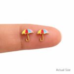 Kids- Umbrella Earrings - Image 9