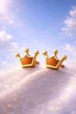Kids- Crown Earrings - Image 7