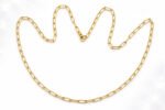 Dainty 925 Sterling Silver Gold Chain Necklace
