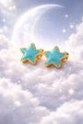 Kids- Blue star Earrings