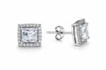 Princess Cut Earrings