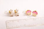 Silk Jewels Cupcake Stud Earrings - Image 5