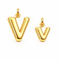 INITIALS PENDANT LETTER V & v