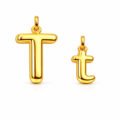INITIALS PENDANT LETTER T & t