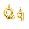 INITIALS PENDANT LETTER Q & q