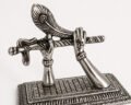 Krishna Flute Hands Sculpture | Silver plated, Antique Silver Tone Home Decor - Image 5