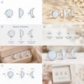 Celestrial Ear Studs Trio - Image 11